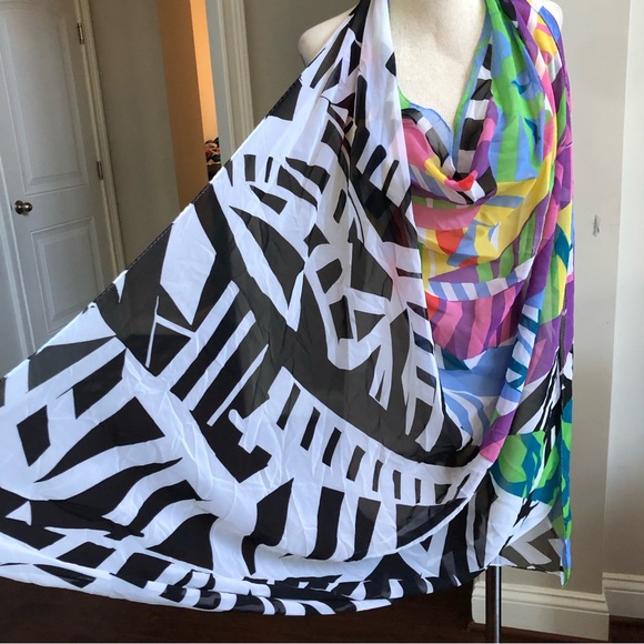 40”x40” Statement Vintage Scarf